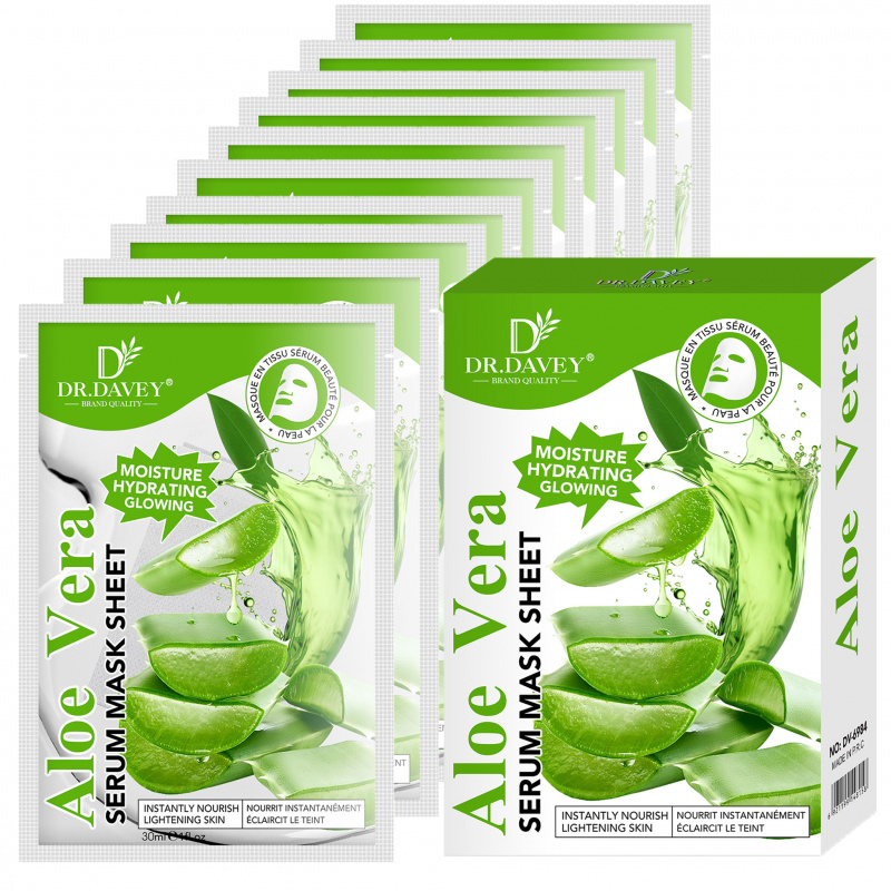 Aloe Vera Serum Facial Mask Sh - Aloe Vera Pot ulasan dan harga