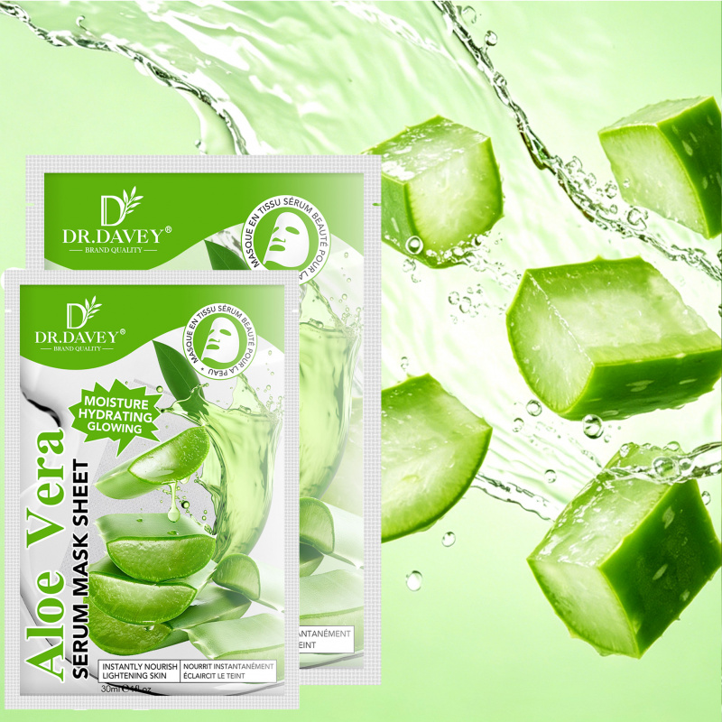 Aloe Vera Serum Facial Mask Sh - Aloe Vera Pot ulasan dan harga