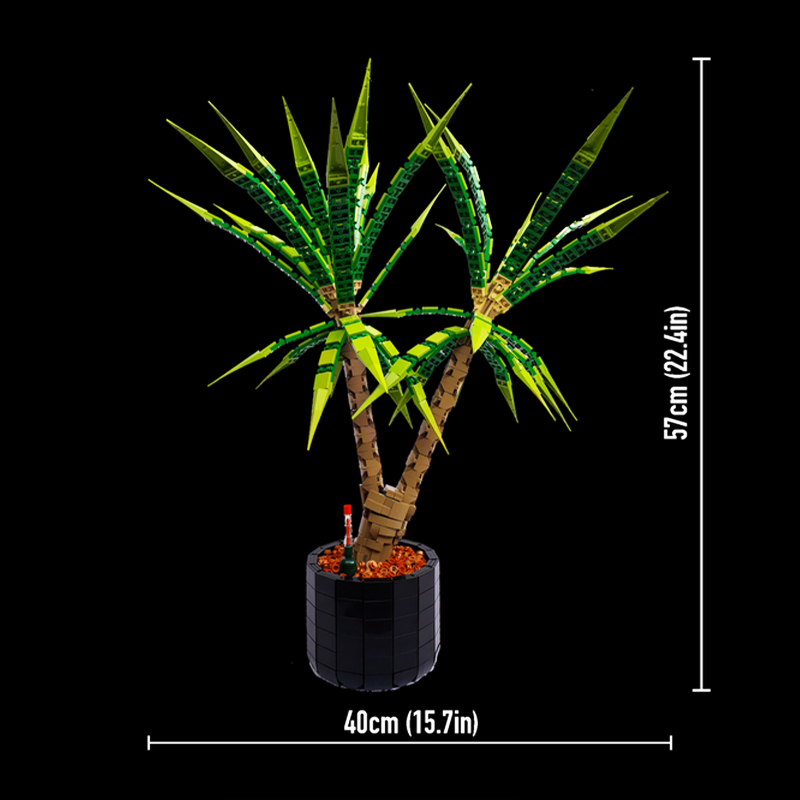 1961PCS MOC Medieval Castle Dr - Dracaena Marginata ulasan dan harga