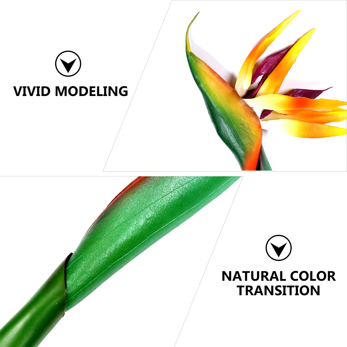 Artificial Bird of Paradise Re - Bird Paradise Strelitzia ulasan dan harga