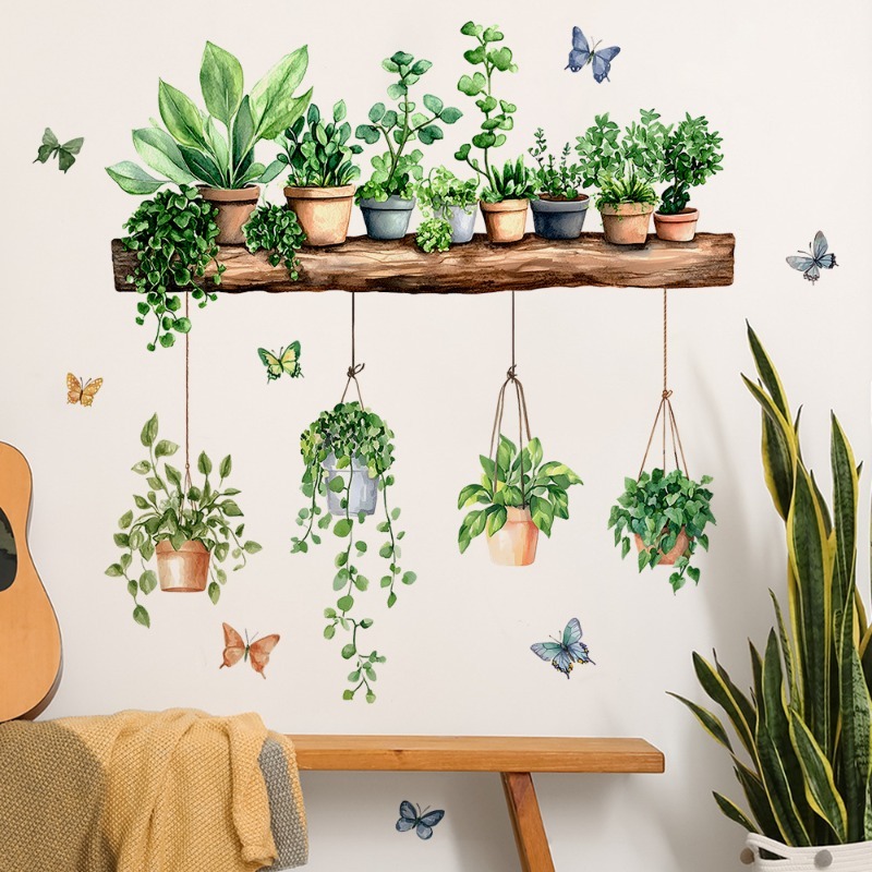 3D Potted Green Plant Shelf Wa - Echeveria Succulent ulasan dan harga