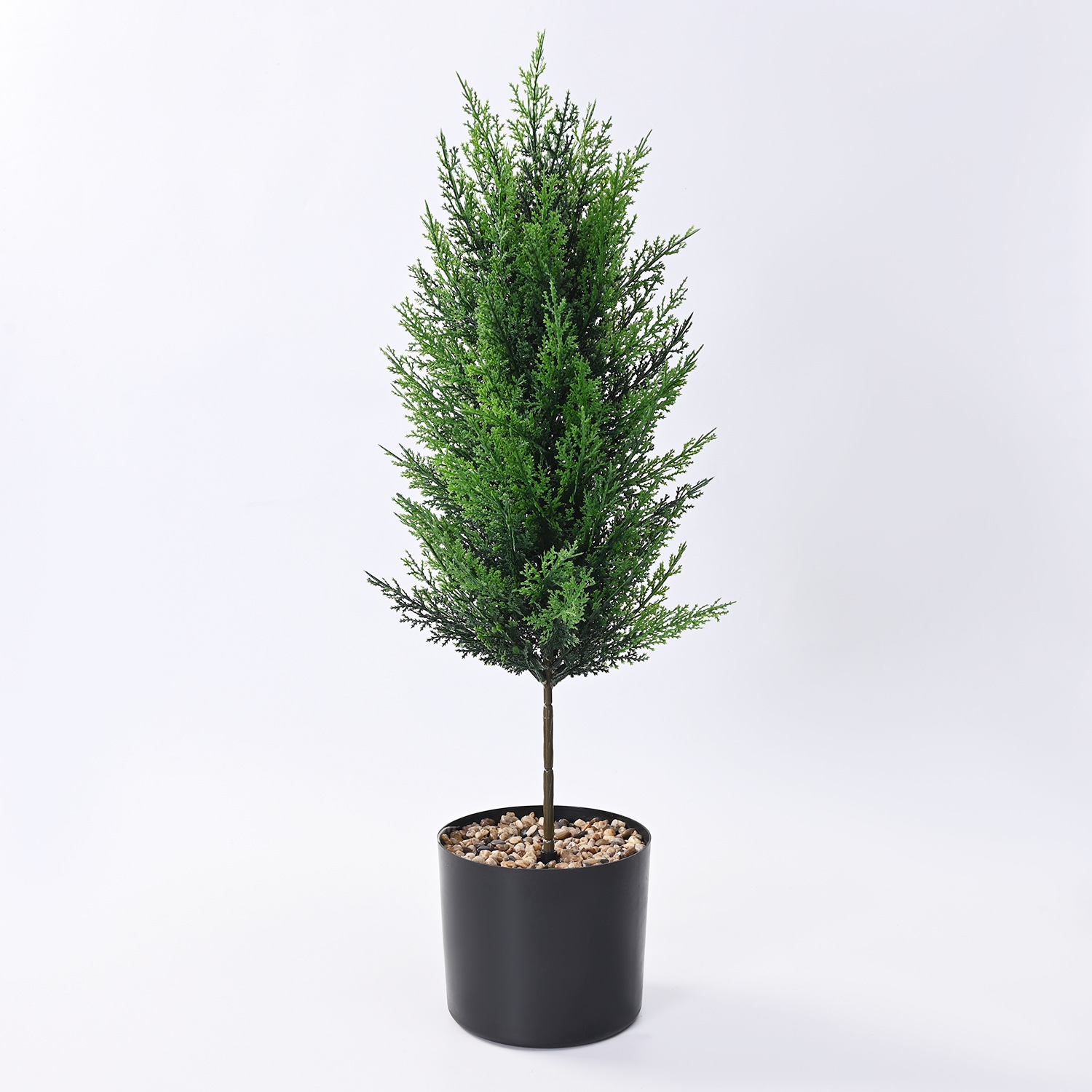 1/2pcs Artificial Cypress Real - Dracaena Marginata ulasan dan harga