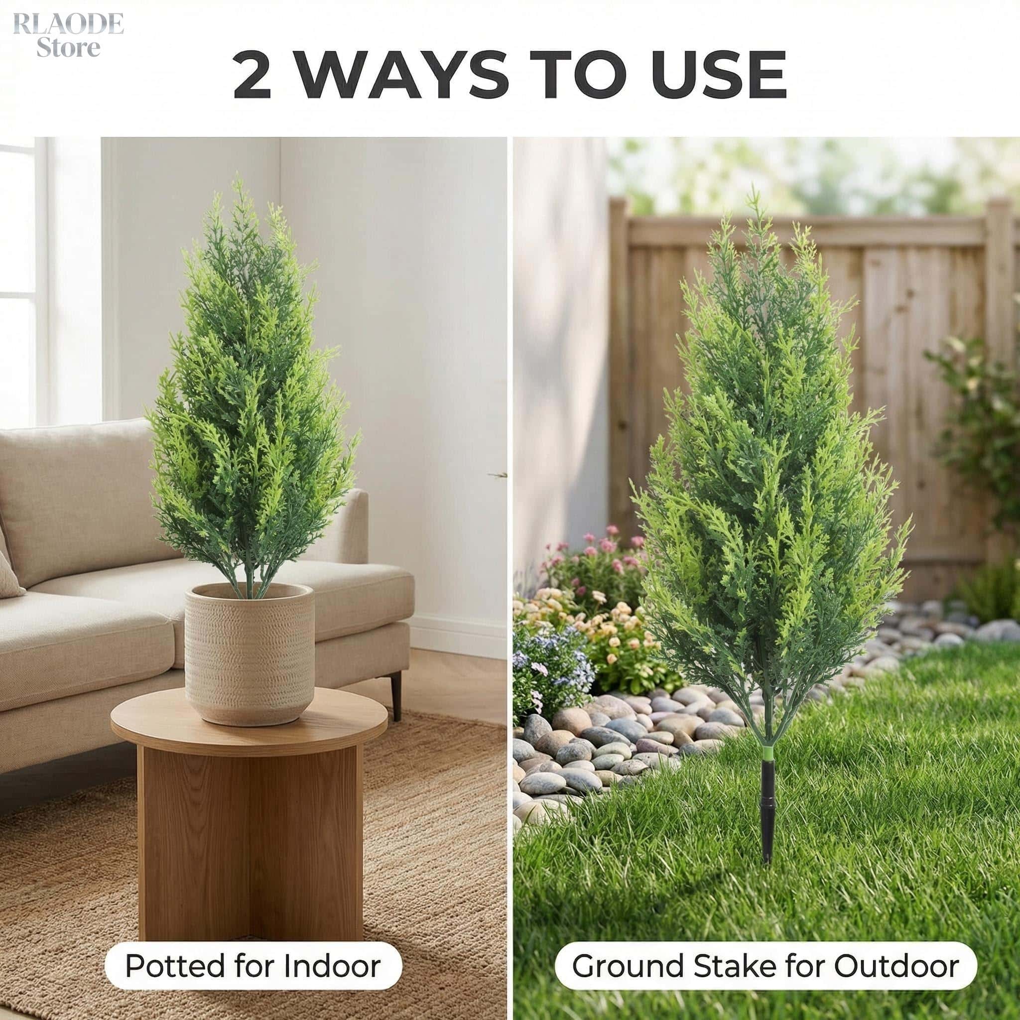 2PCS Realistic Fake Cypress Tr - Dracaena Marginata ulasan dan harga
